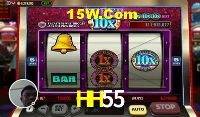 Variedade de jogos na HH55